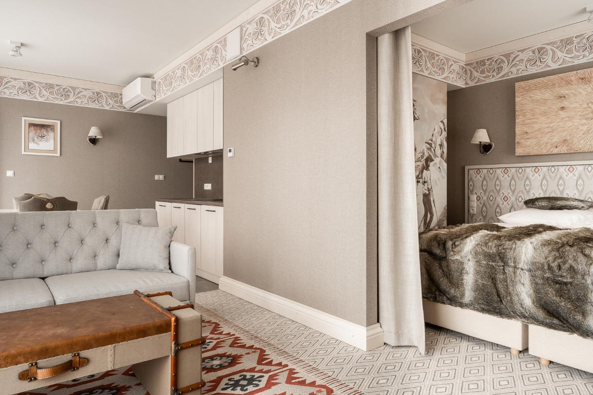 Apartamenty Aries Residence Bukowina 布库维纳塔然斯卡 外观 照片